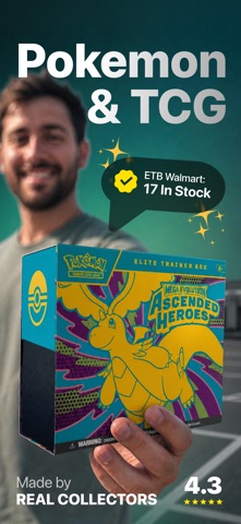 CCN: TCG & Collectible Alerts App Store screenshot 1