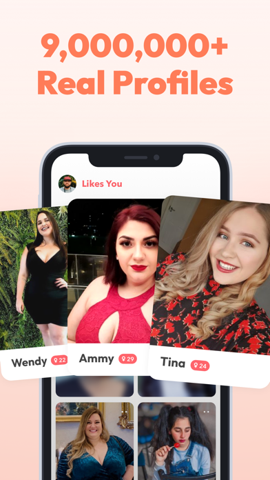 Curvy Dating App: WooPlus App Store screenshot 2