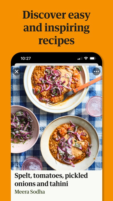 Guardian Feast: Daily Recipes App Store screenshot 2
