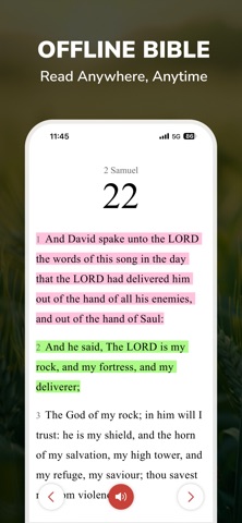 Holy Bible Faith:Verse&Audio App Store screenshot 2