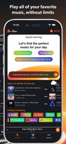 MusiTube: Your Music Streaming App Store screenshot 2