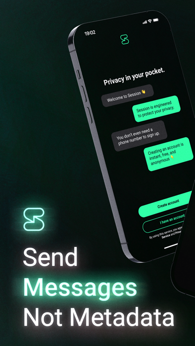 Session - Private Messenger App Store screenshot 1