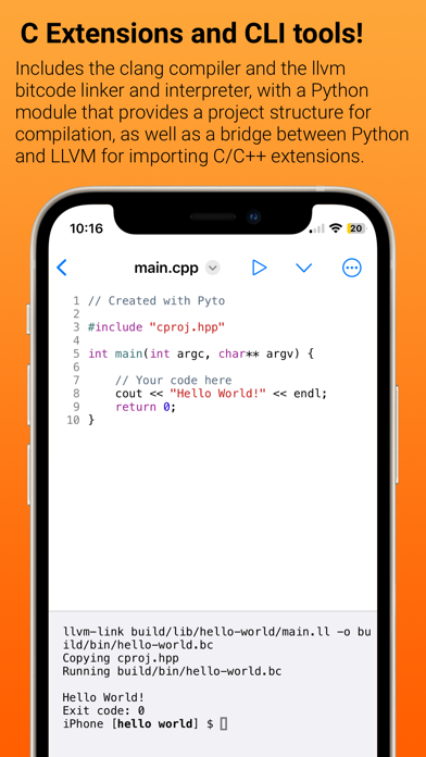 Pyto IDE App Store screenshot 2
