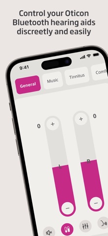 Oticon Companion App Store screenshot 1