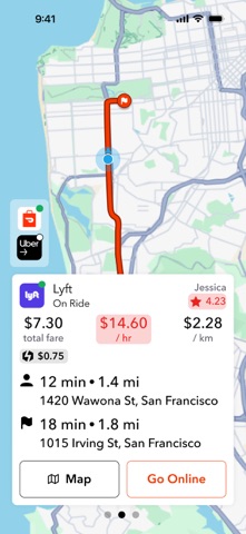 Mystro Driver: Drive & Deliver App Store screenshot 2