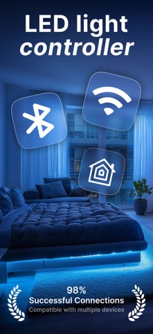 LED light controller LED lamp App Store screenshot 1