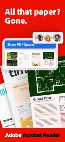Acrobat Reader: PDF Editor App Store screenshot 1