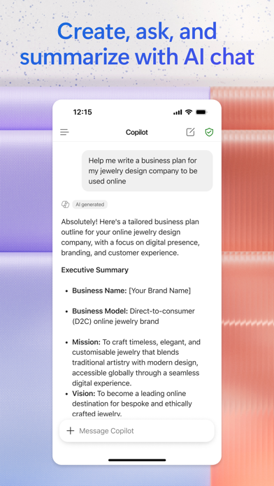 Microsoft Copilot App Store screenshot 2