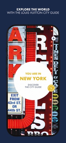 LOUIS VUITTON CITY GUIDE App Store screenshot 1