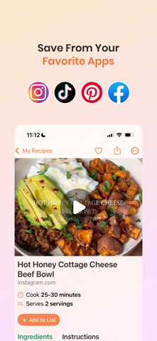 RecipeBox - Save Your Recipes! App Store screenshot 2