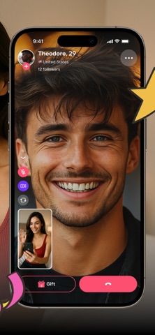 HIYAK - Video Chat & Live Call App Store screenshot 2