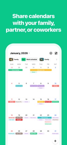 TimeTree: Shared Calendar App Store screenshot 2