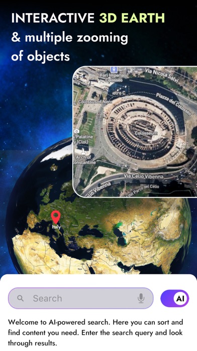 Globe 3D - Planet Earth Guide App Store screenshot 1