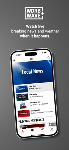 WDRB+WAVE App Store screenshot 2