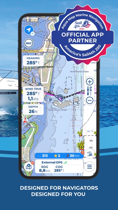 Aqua Map Boating App Store screenshot 2