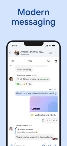 Google Chat App Store screenshot 1