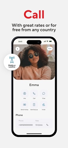 BOSS Revolution: Call & Top up App Store screenshot 2