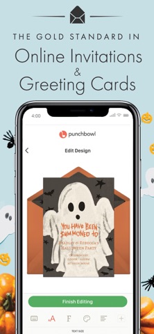 Punchbowl: Invitations & Cards App Store screenshot 1