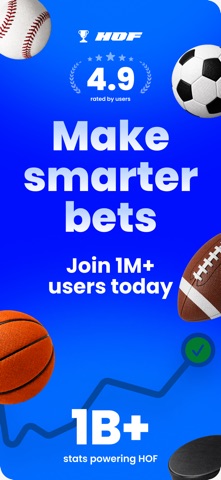HOF: Sports Stats & Data App Store screenshot 1