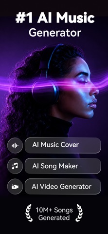 SingUp: AI Music Generator App Store screenshot 1
