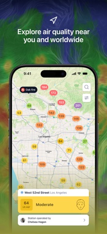 IQAir AirVisual | Air Quality App Store screenshot 1