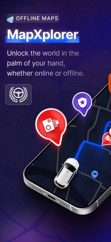 MapXplorer: GPS Navigation App Store screenshot 1