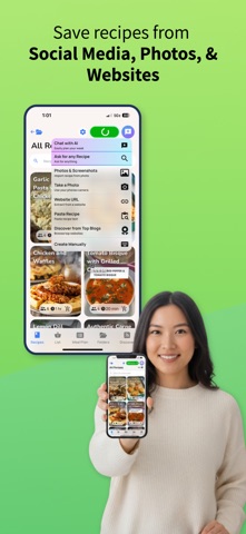 Honeydew: Recipe & Cookbook AI App Store screenshot 2