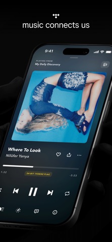 TIDAL Music: HiFi Sound App Store screenshot 1
