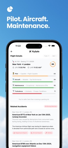 FlySafe: Flight Safety Score App Store screenshot 2