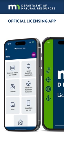 MN DNR Licensing App Store screenshot 1