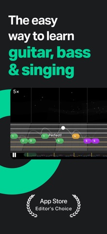 Yousician: Learn & Play Guitar App Store screenshot 1