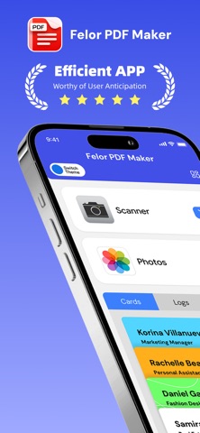 Felor PDF Maker-Save&View App Store screenshot 1