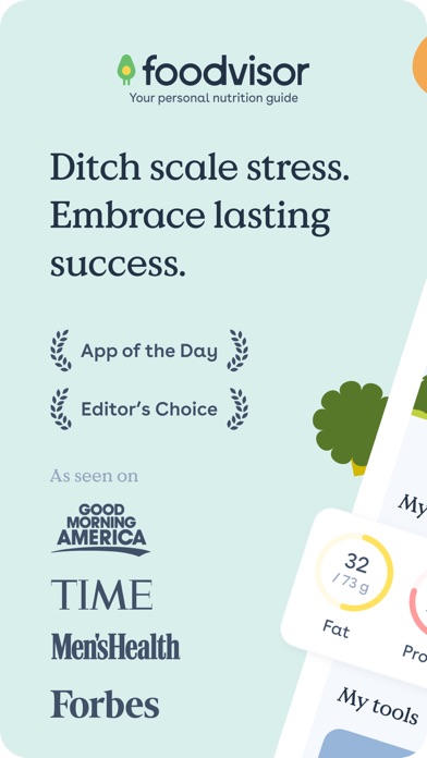 Foodvisor - AI Calorie Counter App Store screenshot 1