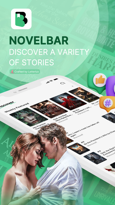 NovelBar App Store screenshot 1