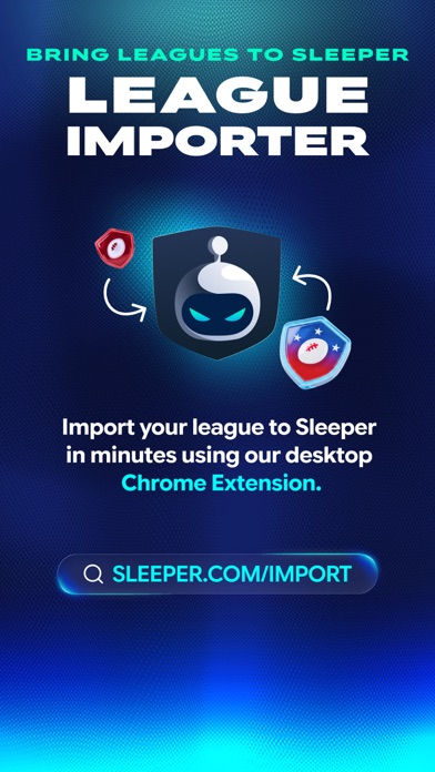 Sleeper Sports App Store screenshot 1