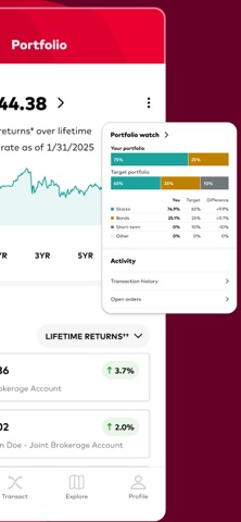 Vanguard: Save, Invest, Retire App Store screenshot 2
