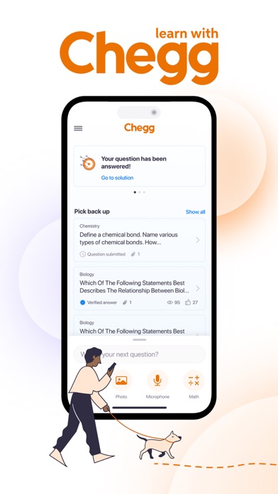 Chegg Study - Homework Help App Store screenshot 1