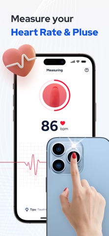 Blood Pressure Monitor-BP Log App Store screenshot 1