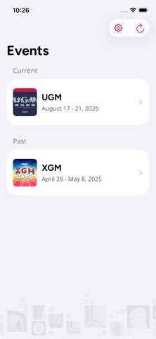 Epic Events & Conferences App Store screenshot 2