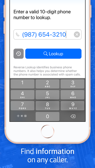 Reverse Lookup App Store screenshot 1