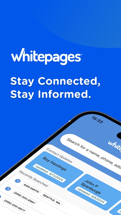 Whitepages: People Search App Store screenshot 1