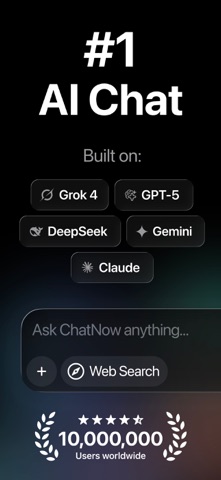 AI Chat Assistant – ChatNow App Store screenshot 1