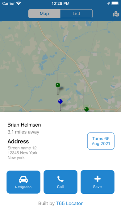 T65 Locator App Store screenshot 2