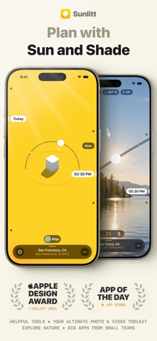 Sunlitt: Sun tracker & seeker App Store screenshot 1