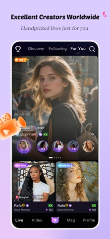 Kako: Live, Vídeo & Chat App Store screenshot 1