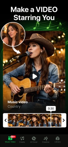 AI Music: Cover & Song Maker App Store screenshot 2