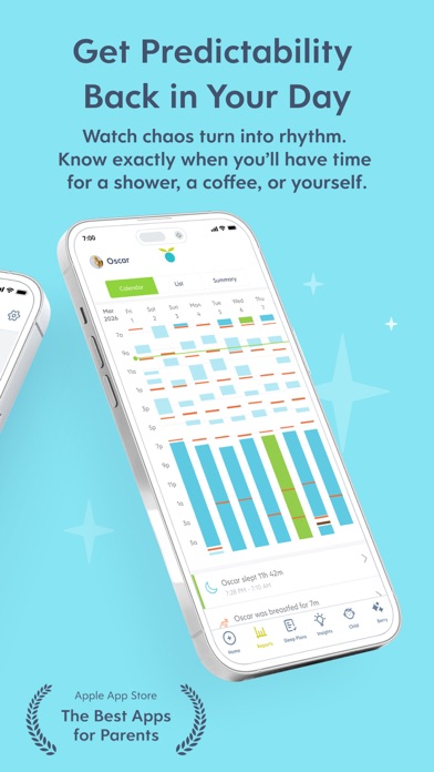 Huckleberry: Baby Tracker App Store screenshot 2