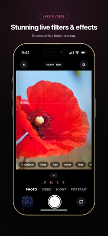 Zoom Camera: DSLR Focus & Blur App Store screenshot 2