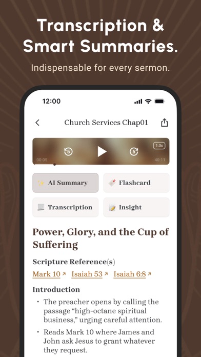 Bible Note: Sermon Notes App Store screenshot 2