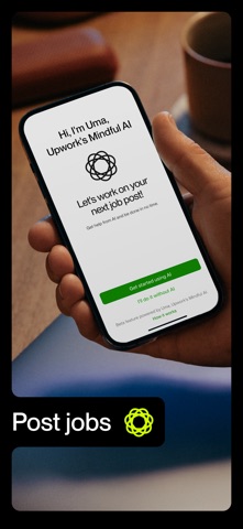 Upwork App Store screenshot 2